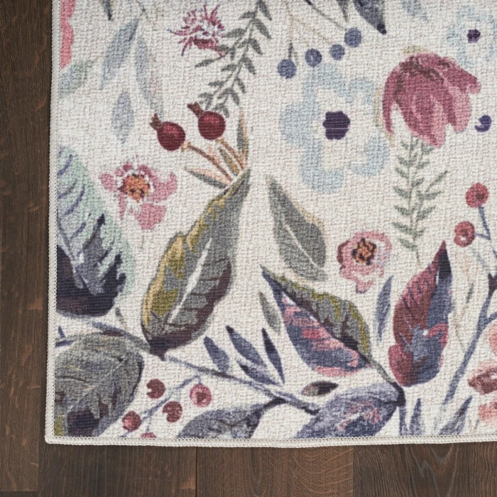 Nourison Nourison Washables Ivory Pink NWB01 9 ft. 2 in. X 12 ft. Rect. Rug