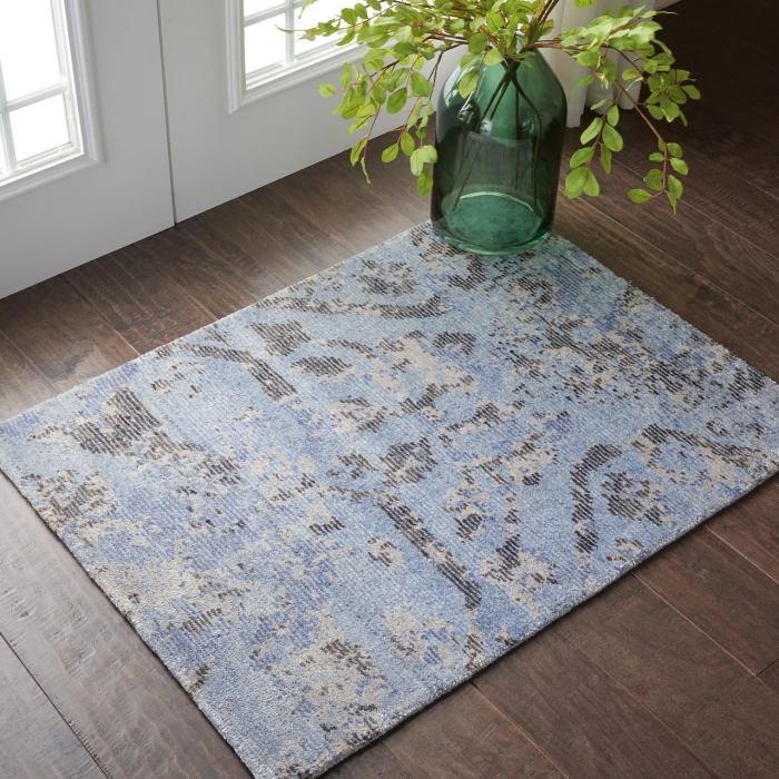 Nourison Home Lucent Blue LCN01 2ft. x 3ft. Rect. Rug