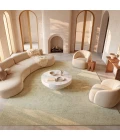 Nourison Ravello Ivory Grey RVL02 9ft.9in. x 13ft.9in. Rect. Rug