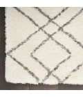 Nourison Home Dreamy Shag Cream / Ivory DRS07 9ft. x 12ft. Rect. Rug