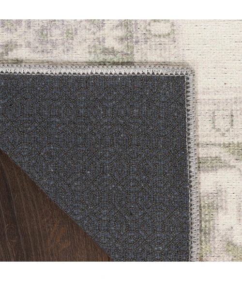 Nourison Vintage Washables Green VWS08 2 ft. 2 in. X 8 ft. Rect. Rug