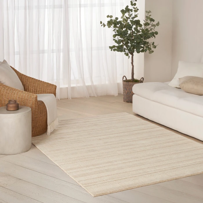 DKNY Pure Multi Weave Camel MTW01 4 ft. X 6 ft. Rect. Rug