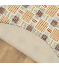 Nourison Nordic Rust Multicolor NRC14 8ft. x Round Round Rug