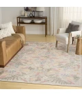 Nourison Home Botanical Washables Beige BOT02 5ft. x 7ft. Rect. Rug