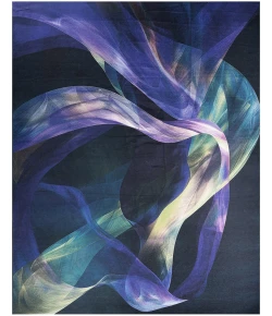 Nourison Home Nourison Washables NWB16 Blue Multicolor 8 ft. X 10 ft. Area Rug