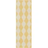 Nourison Positano Yellow POS04 2ft. x 6ft. Rect. Rug