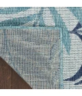 Nourison Garden Oasis Blue GOA01 2 ft. X 6 ft. Rect. Rug