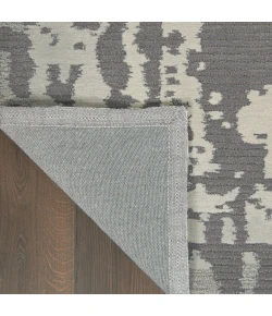 Nourison Home Symmetry Grey SMM02 7ft.9in. x 9ft.9in. Rect. Rug