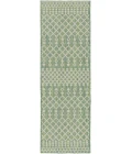 Nourison Positano Blue Green POS02 2 ft. 2 in. X 8 ft. Rect. Rug