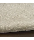 Nourison Home Washable Charm Grey WCH03 8ft. x 10ft. Rect. Rug