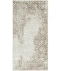 Nourison Dekor Ivory Taupe DEK04 2 ft. X 4 ft. Rect. Rug