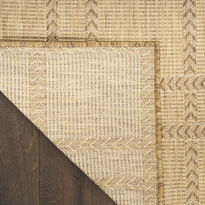 Nourison Home Horizon Indoor/Outdoor Tan HOZ04 3ft. x 5ft. Rect. Rug