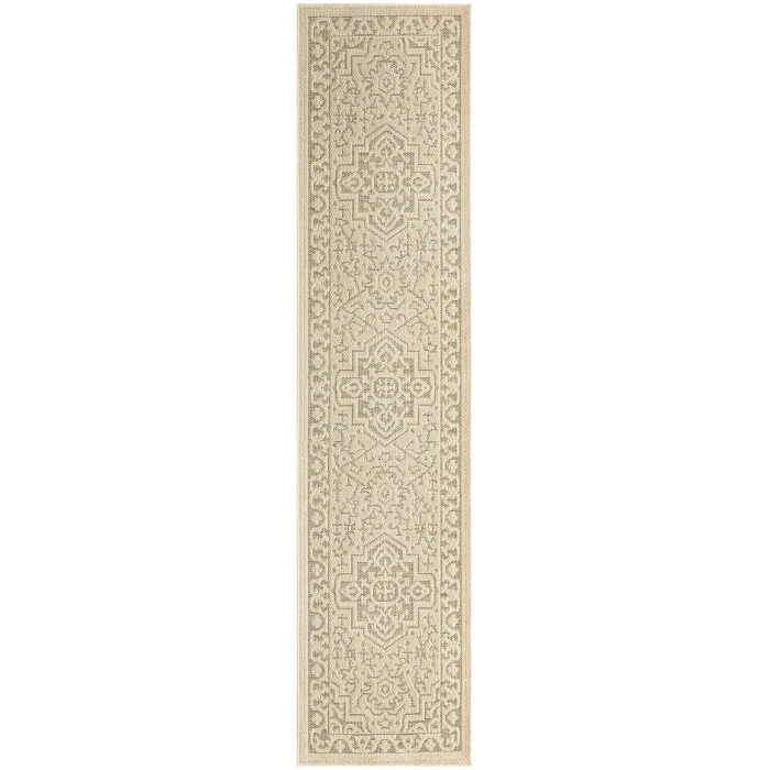 Nourison Tulum Taupe Olive TLM05 2 ft. 2 in. X 8 ft. Rect. Rug