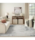Nourison Dekor Grey Navy DEK07 7 ft. 10 in. X 9 ft. 10 in. Rect. Rug