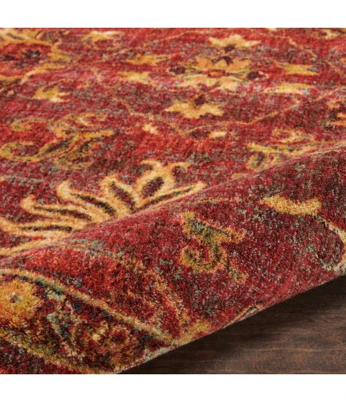 Nourison Home Jewel Red JEL02 9ft. x 12ft. Rect. Rug
