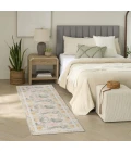 Nourison Home Botanical Washables Cream / Ivory BOT01 2ft. x 6ft. Rect. Rug