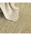 Nourison Pure Cord Dusty Sage COD01 8ft. x 10ft. Rect. Rug