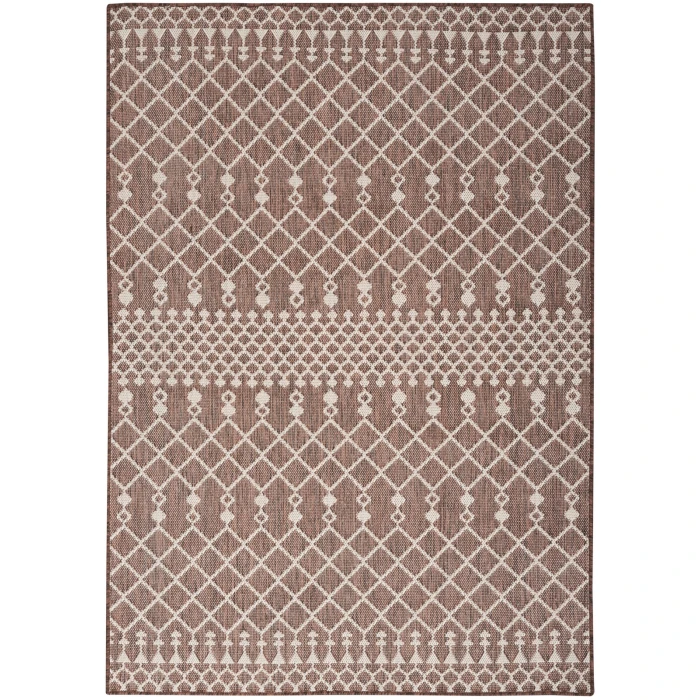 Nourison Positano Natural POS02 5 ft. X 7 ft. Rect. Rug