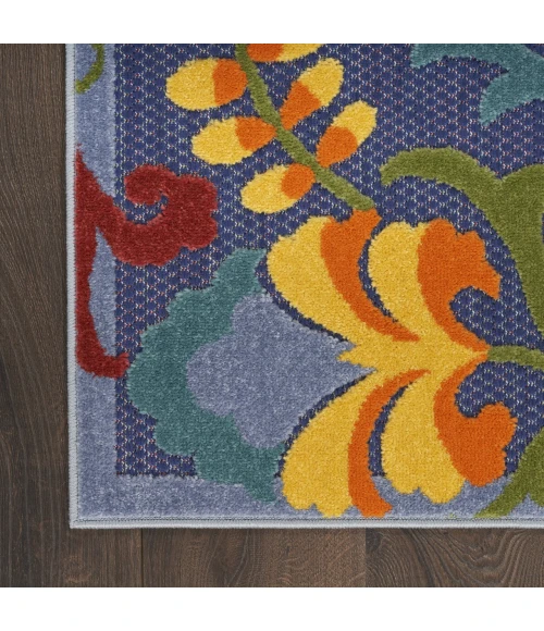 Nourison Home Aloha Blue ALH17 2ft. x 3ft. Rect. Rug