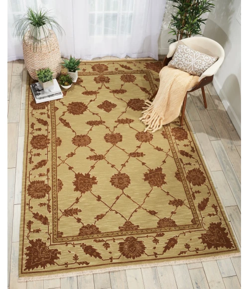 Nourison Home Silk Pointe Gold SKP1 3ft.10in. x 5ft.10in. Rect. Rug