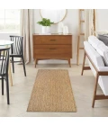 Nourison Horizon Indoor/Outdoor Natural HOZ02 2 ft. X 6 ft. Rect. Rug