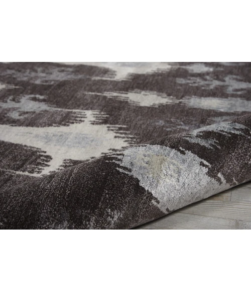 Nourison Home Silk Shadows Grey SHA09 2ft.3in. x 8ft. Rect. Rug
