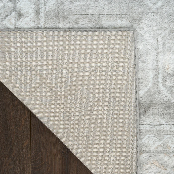 Nourison Dekor Grey DEK01 5 ft. 3 in. X 7 ft. Rect. Rug