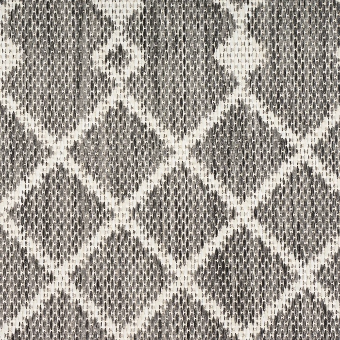 Nourison Positano Charcoal POS02 4 ft. X 6 ft. Rect. Rug