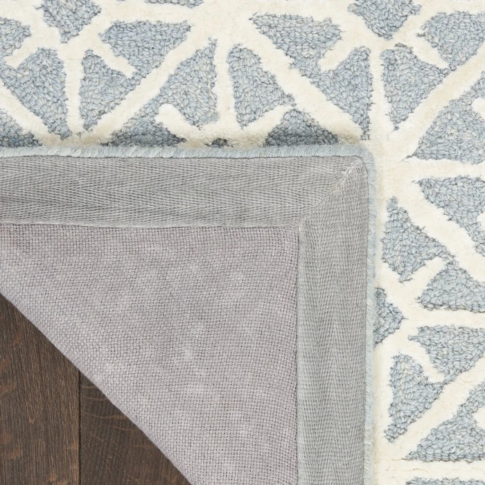 Nicole Curtis Series 2 Blue SR201 3ft.9in. x 5ft.9in. Rect. Rug