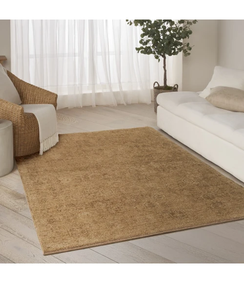 DKNY Pure Shades Brown SAD01 5ft.3in. x 7ft.8in. Rect. Rug