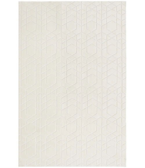 Nourison Washable Charm Ivory WCH01 6 ft. X 9 ft. Rect. Rug