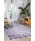 Nourison Home Silk Shadows Amethyst SHA10 5ft.6in. x 7ft.5in. Rect. Rug