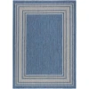 Nourison Home Horizon Indoor/Outdoor HOZ03 Denim 4 ft. X 6 ft. Area Rug