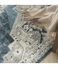 Nourison Carina Blue Grey CNA01 4ft. x 6ft. Rect. Rug