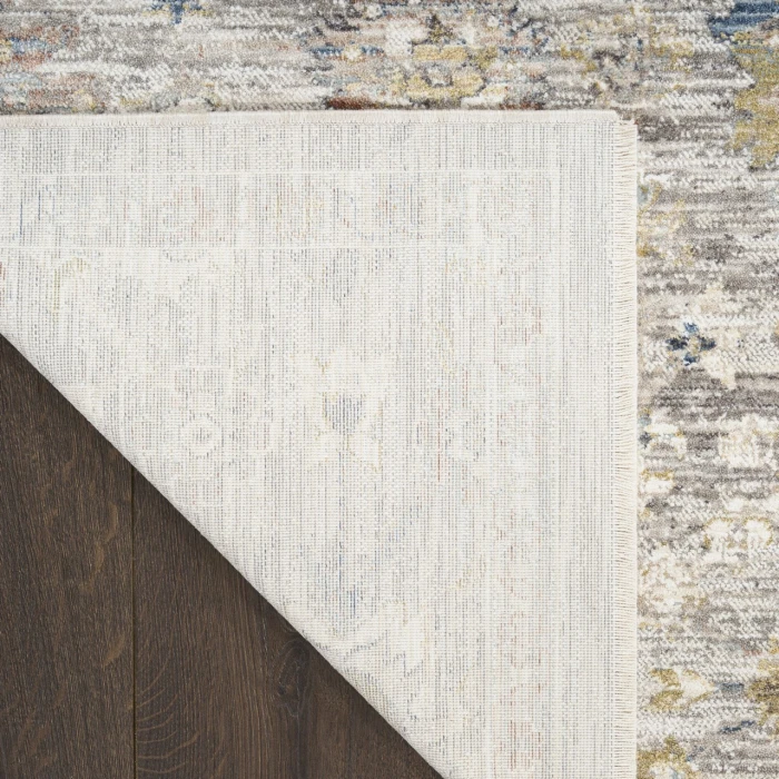 Nourison Home Antique Fusion Grey ANF05 9ft. x 11ft.10in. Rect. Rug