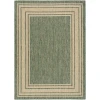 Nourison Home Horizon Indoor/Outdoor HOZ03 Green 6 ft. X 9 ft. Area Rug