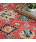Nourison Vintage Washables Rust Multicolor VWS12 4 ft. X 6 ft. Rect. Rug