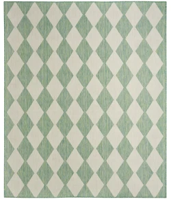 Nourison Home Positano POS04 Blue Green 7 ft. X 10 ft. Area Rug