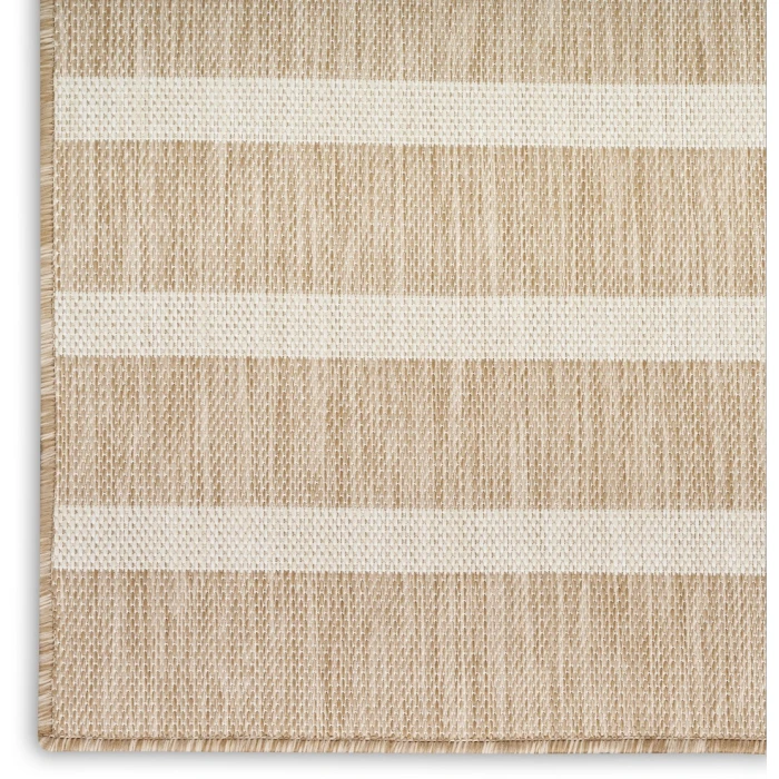 Nourison Positano Beige Ivory POS03 2ft.2in. x 8ft. Rect. Rug