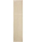 Nourison Tulum Cream TLM04 2 ft. 2 in. X 8 ft. Rect. Rug