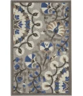 Nourison Home Aloha Grey ALH20 2ft. x 3ft. Rect. Rug