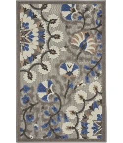 Nourison Home Aloha Grey ALH20 2ft. x 3ft. Rect. Rug