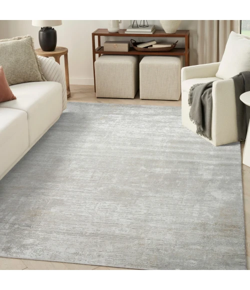 Nourison Dekor Grey DEK07 7 ft. 10 in. X 9 ft. 10 in. Rect. Rug