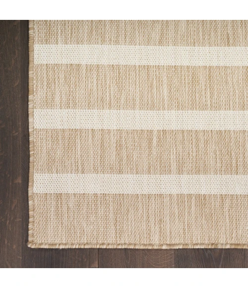 Nourison Positano Beige Ivory POS03 12ft. Square Rug