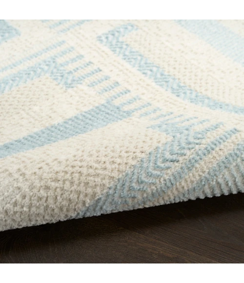 Nourison Nordic Ivory Blue NRC11 8 ft. X 10 ft. Rect. Rug