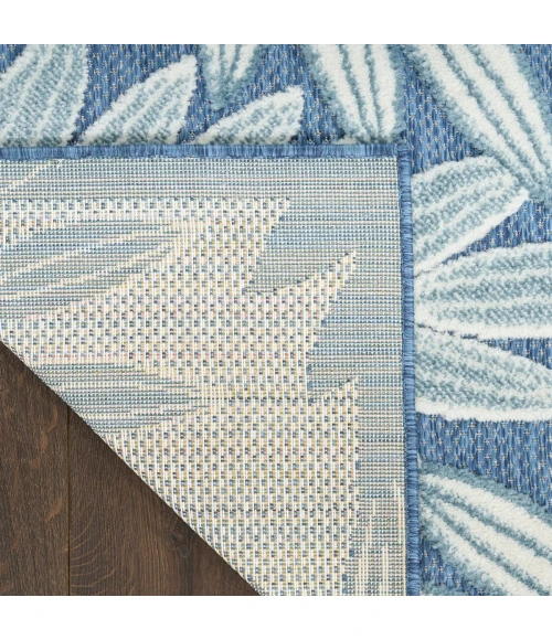 Nourison Aloha Blue ALH18 3 ft. 6 in. X 5 ft. 6 in. Rect. Rug