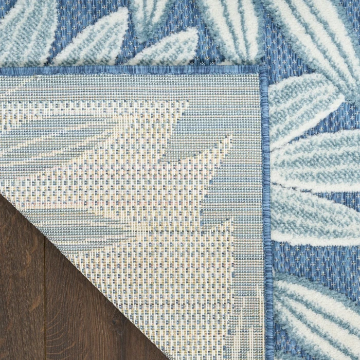 Nourison Aloha Blue ALH18 3 ft. 6 in. X 5 ft. 6 in. Rect. Rug