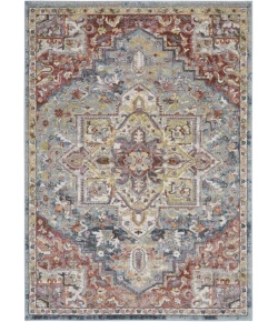 Nourison Home Soraya Blue SOR04 5ft.3in. x 7ft.3in. Rect. Rug