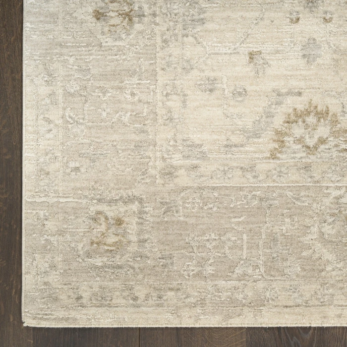 Nourison Home Moonlit Grey MLI01 5ft.3in. x 7ft.6in. Rect. Rug