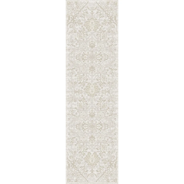 Nourison Dekor Ivory DEK10 2ft. 2in. x 8ft. Rect. Rug